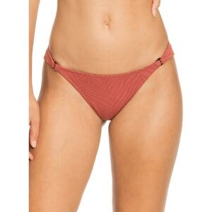 Roxy NEW Wild Babe Rust Color Mini Coverage Swim Bottoms Size Large